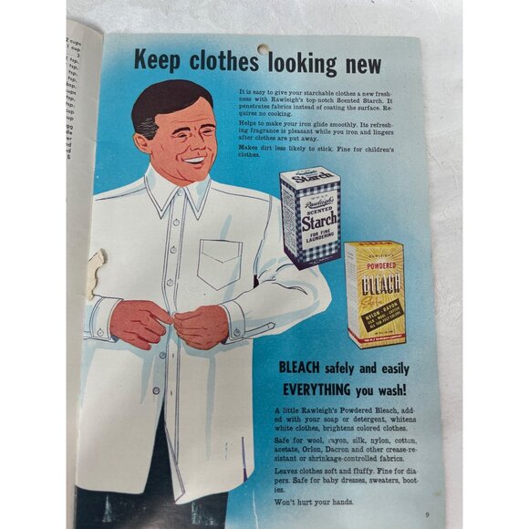 1956 Rawleighs Good Health Guide Almanac & Cook Book - Picture 10 of 16